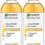 2 pack agua micelar con aceite Garnier SkinActive 400 ml baja a su menor precio
