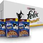 Alimento para mascotas Purina Felix con 24 sobres de 85 g baja de precio