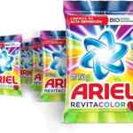 5 pack detergente en polvo Ariel Revitacolor de 750 g baja de precio