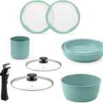 Batería de cocina JadeCook Jade Smart con 9 piezas baja a su menor precio