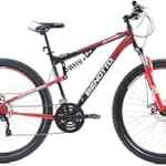 Bicicleta de montaña Benotto Blackcomb R29 con doble suspensión baja a un gran precio