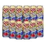 24 pack cervezas Sol Clamato latón de 473 ml baja a su menor precio
