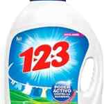 Detergente líquido 123 Maxi Poder de 4.65 L baja a su menor precio