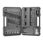Juego de brocas y desarmadores Black + Decker con 109 piezas baja a un precio muy bueno