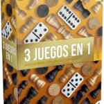 3 juegos de mesa clásicos ajedrez, dominó y damas bajan a su menor precio