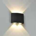 Lámpara de pared para interior o exterior con 2 luces baja a un gran precio