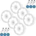 Juego de 6 luces LED recargables con sensor de movimiento bajan a su menor precio