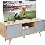 Mueble de TV de madera baja a su menor precio