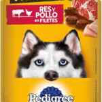 Alimento húmedo para mascotas Pedigree High Protein con 24 sobres baja a un gran precio