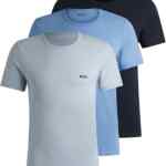 Juego de 3 playeras para hombre Hugo Boss bajan a un excelente precio