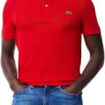 Camisa polo Lacoste Slim Fit baja a un gran precio