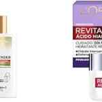 Combo Loréal Paris con protector solar UV Defender Fluido Invisible + crema anti-arrugas Revitalift ácido hialurónico baja de precio