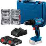 Herramienta eléctrica inalámbrica Bosch rotomartillo con set de puntas + 2 baterías + cargador + maletín baja a su menor precio