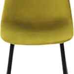 Silla Paxton de terciopelo baja de precio