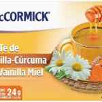 Té McCormick Manzanilla-Cúrcuma Vainilla y Miel con 20 sobres bajan de precio