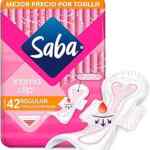 Toallas Saba Intima Clip Regular con 42 piezas bajan de precio