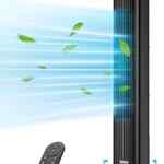 Ventilador de torre oscilante con control remoto baja a su menor precio