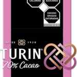 Chocolate 70% Cacao Turin con 18 barras baja de precio