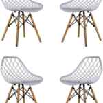 Juego de 4 sillas Eames Vento bajan a su menor precio