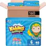 Pañales Kiddies Antifugas Etapa 6 Doble Extra Grande con 160 piezas bajan a su menor precio