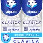4 pack leche entera de vaca Alpura Clásica de 1 L baja de precio