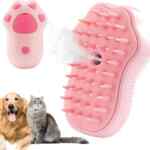 Cepillo eléctrico de vapor para masaje de mascotas a un gran precio