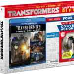 Set de 4 películas blu-ray Transformers + figura de acción convertible baja a su menor precio