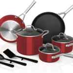 Batería de cocina Ninja NeverStick de 11 piezas baja a su menor precio + 15 meses sin intereses