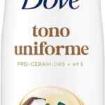 Desodorante anti-manchas en aerosol Dove Tono Uniforme Coco y Flor de Loto bajan a un gran precio