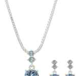 Nine West set de joyería con collar y aretes baja de precio