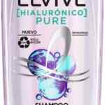 Shampoo Hidra Purificante Elvive Hialurónico Pure de 370 ml baja a su menor precio con cupón adicional