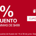 Cupón de 50% de descuento en Innvictus pagando con KueskiPay