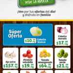 Ofertas Super Kompras Martes y Miércoles desde la Huerta frutas y verduras 10 y 11 de junio 2025