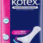 Kotex pantiprotectores Maxi con 80 piezas baja a un super precio