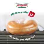 En Krispy Kreme Docena Glaseada Original con 50% de descuento hoy 12 de junio