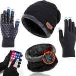 Accesorios de invierno con guantes, gorro y bufanda bajan a su menor precio