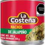Chiles jalapeños rodajas Nachos la Costeña lata de 380 g bajan a su menor precio