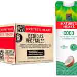 6 pack bebida de coco Natures Heart 946 ml baja de precio + 10% adicional con Planea y Ahorra