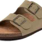 Sandalias para hombre Nautica con plantilla de corcho baja a su menor precio + 3 meses sin intereses