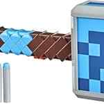Martillo lanza dardos de juguete Nerf Minecraft Stormlander baja de precio
