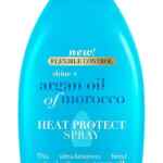 Spray protector de calor para el cabello OGX con aceite de argán bajan a su menor precio