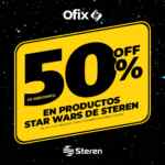 Productos de Star Wars Steren a mitad de precio en Ofix