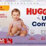 Pañales para bebé Huggies Ultra Confort Niña Etapa 3 con 40 piezas baja de precio