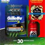 Kit Gillette Old Spice con 3 rastrillos Prestobarba 3 + desodorante body spray Wolfthorn bajan a su menor precio
