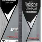 Desodorante en aerosol Rexona Men Clinical Expert con 96 horas de protección baja a su menor precio + 10% adicional con Planea y Ahorra