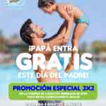 En El Rollo Parque Acuático los papás entran gratis el 15 de junio
