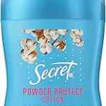 Desodorante para mujer Secret Powder Protect Cotton Barra Invisible baja a su menor precio + 10% adicional con Planea y Ahorra