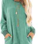 Oferta flash en sweater de manga larga para mujer baja a su menor precio