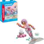 Liquidación en figura de acción Playmobil sirena con pulpo baja a un precio increíble