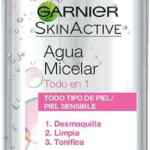 Agua micelar Garnier SkinActive todo en 1 de 400 ml baja de precio + 10% adicional con Planea y Ahorra